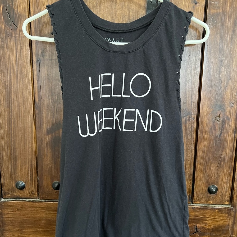 Muscle tank top